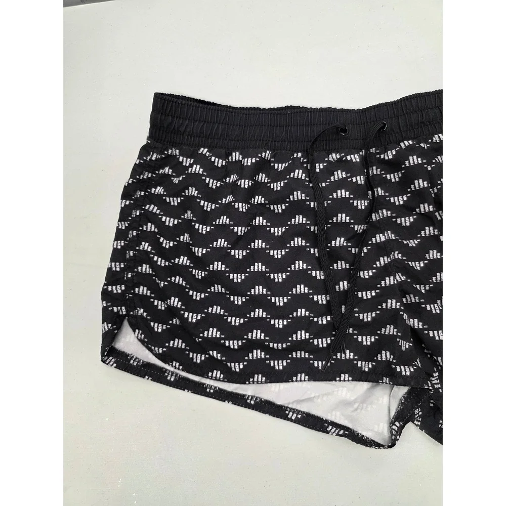 Old Navy Womens Modern Board Shorts Black White Geo Print UPF 50 Size M NEW